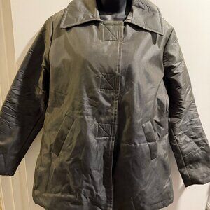 GUESS Quilted Utility Jacket – Dark Grey – Size L